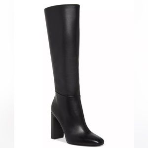 Steve Madden Ally Black Leather knee high boots